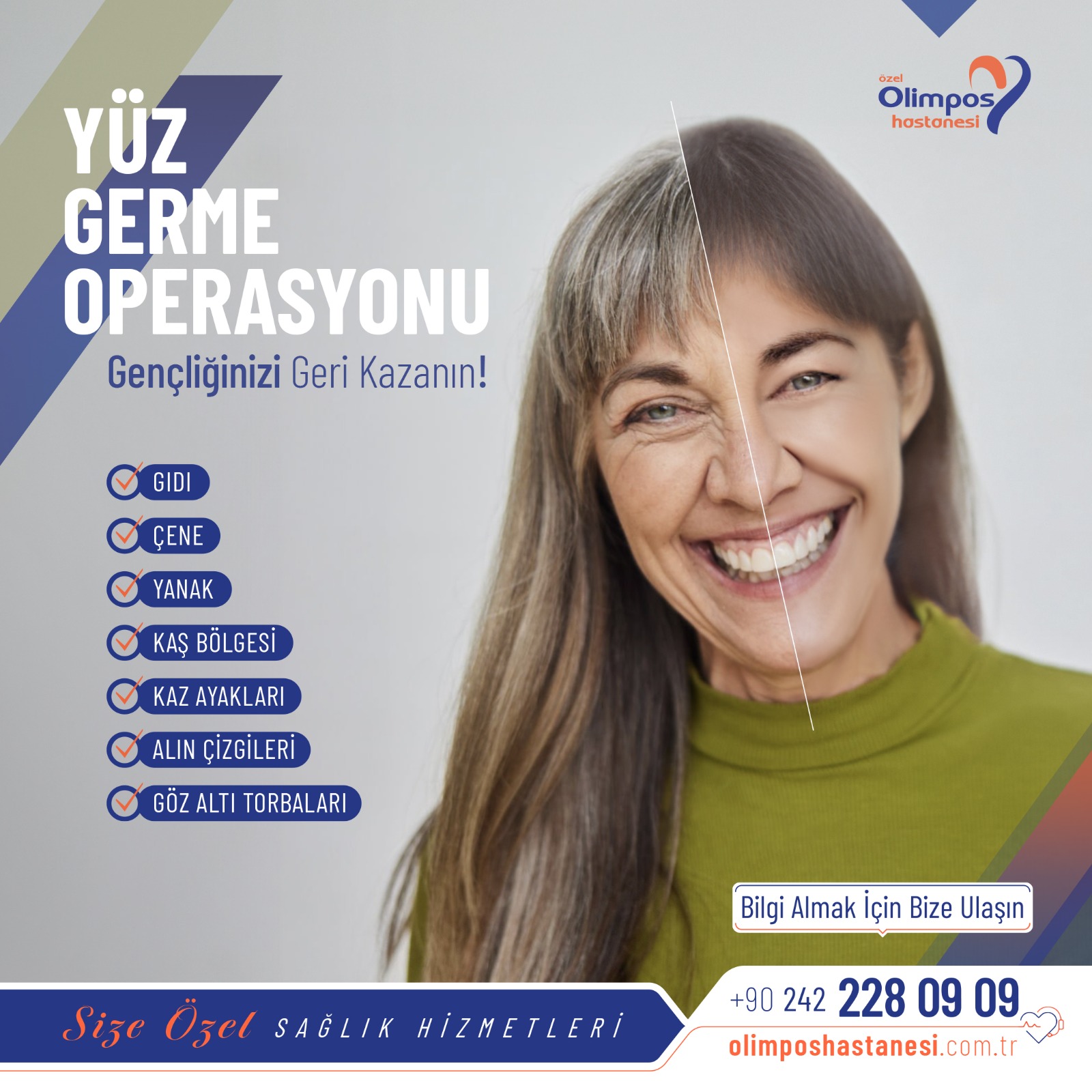 YÜZ GERME OPERASYONU -AMELİYATI-de